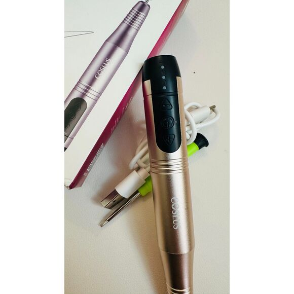 COSLUS Cordless Nail Drill Electric File Set Professional Portable - Picture 5 of 6